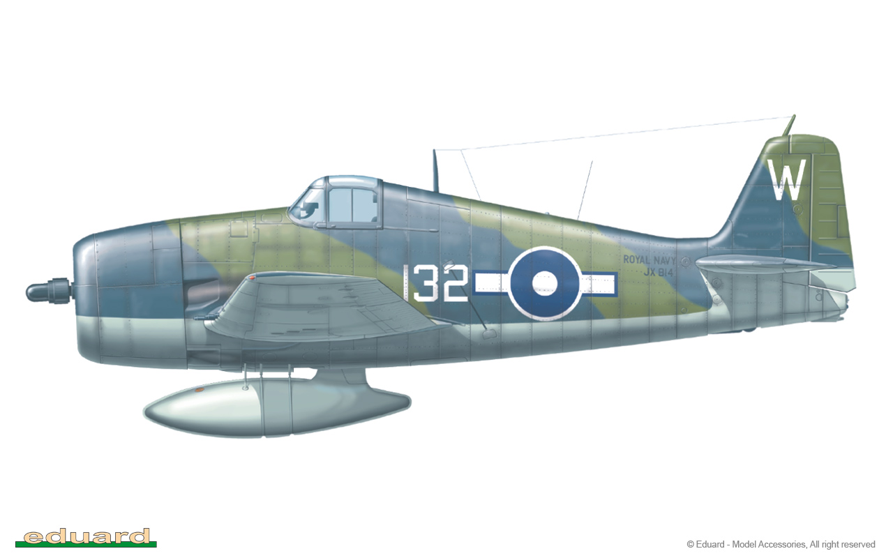 Eduard 1/48 Model Kit 84134 Grumman Hellcat Mk.II Weekend Series C