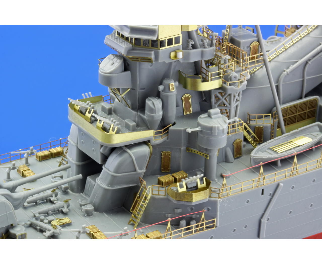 Eduard 1/350 IJN Tone Japanese Heavy Cruiser # 53074 