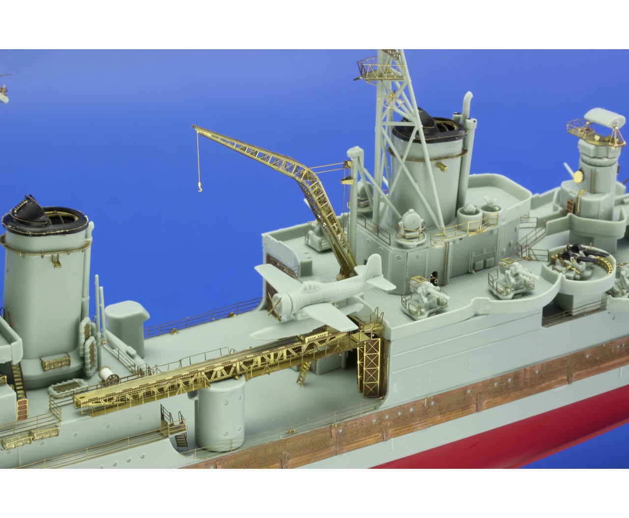 USS INDIANAPOLIS CA35 FOR ACY53101 EDUARD 1/350 SHIPS 