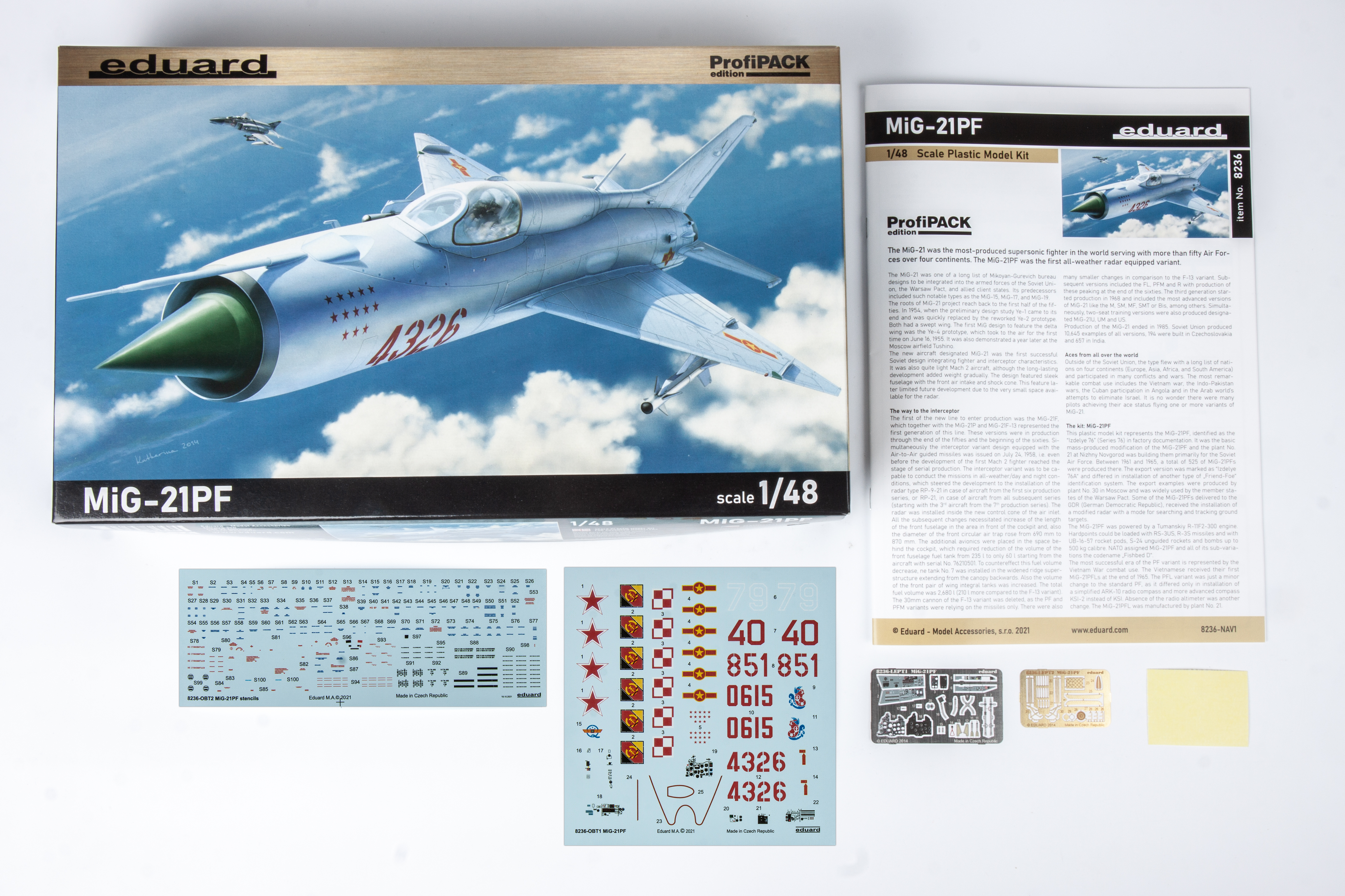 Details about   Mini World 4851 Air Intake Pitots for MiG-21PFS for Eduard 1:48 scale kit 