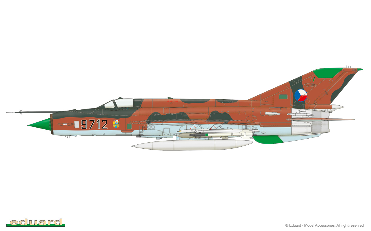 EDU672182 Resin MiG21MF Wheels for EDU EDUARD MODELS 1/72 Aircraft 