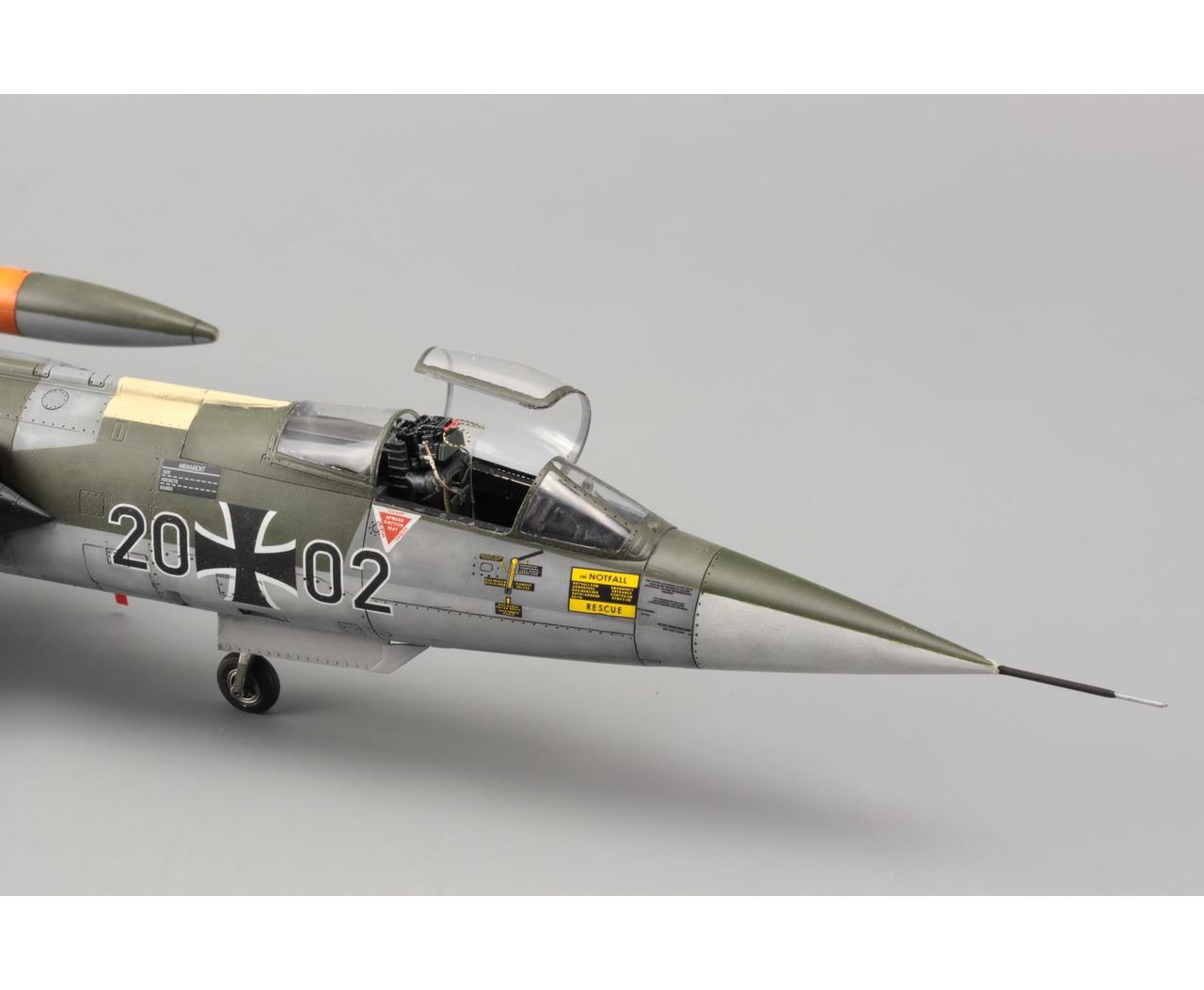 Eduard 1/48 TF-104G Starfighter Pré-Peint En Couleur Pour Hasegawa # FE368 