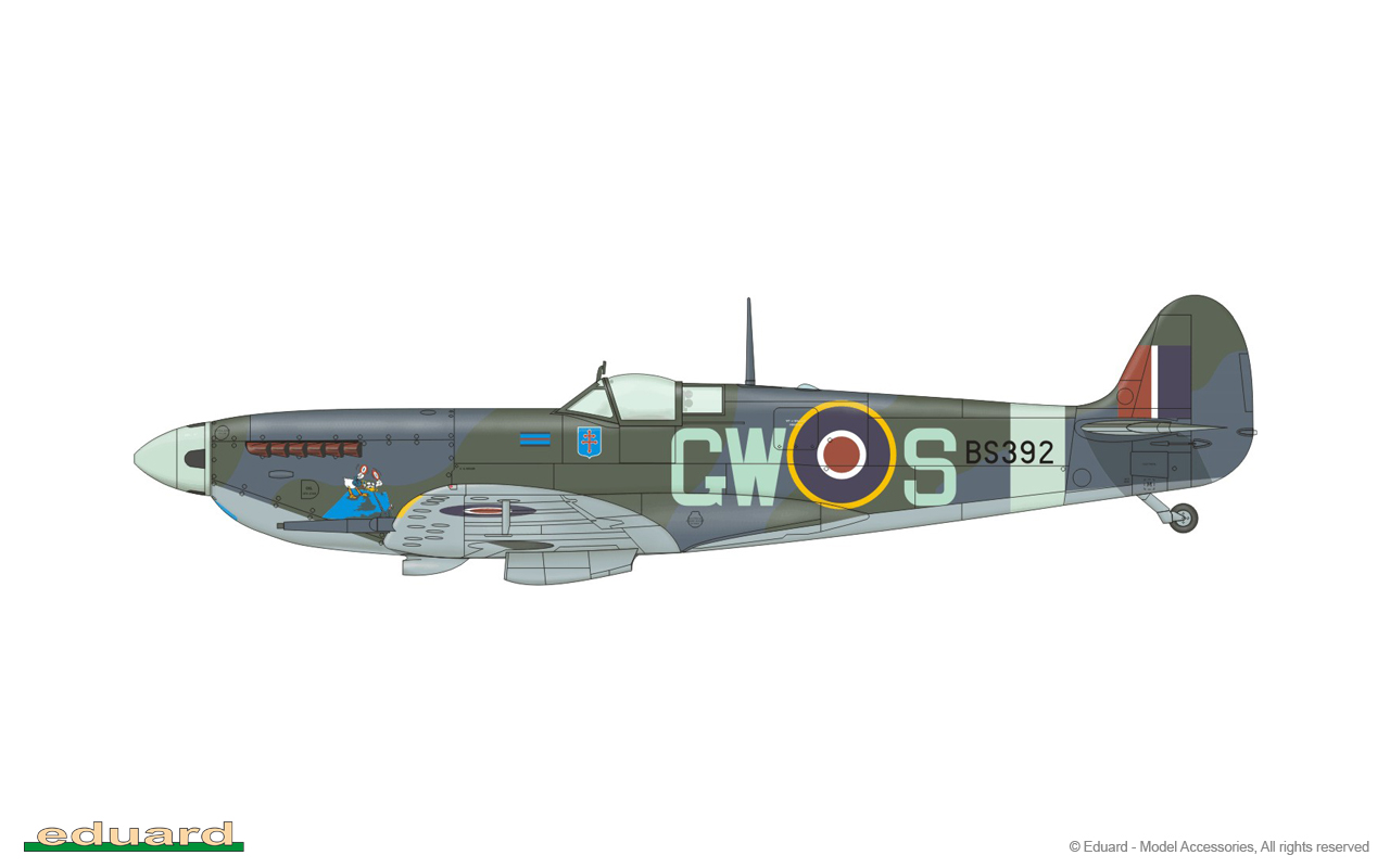 Spitfire F Mk.Ix Eduard Kits 1:72 Profipack
