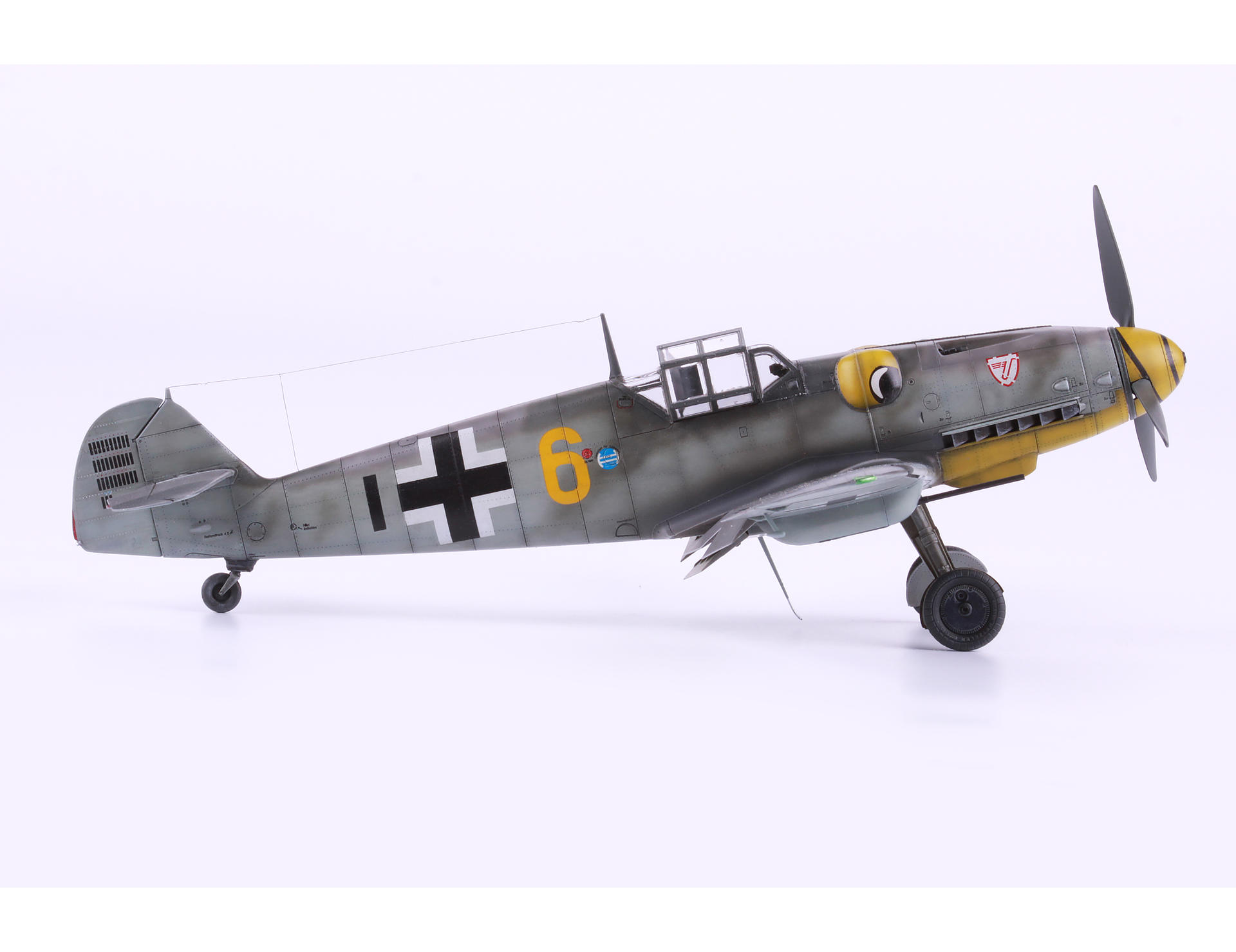 Eduard 1/48 Model Kit 84143 Messerschmitt Bf-109G6 MTT Regensburg Weekend Editio 