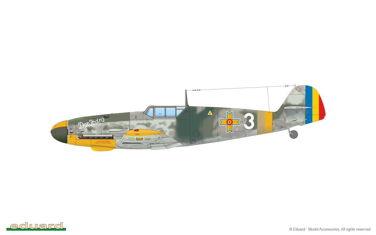 AML 1/48 Messerschmitt Bf-109G-4 W.Nr14851 Conversion Set # A48077 
