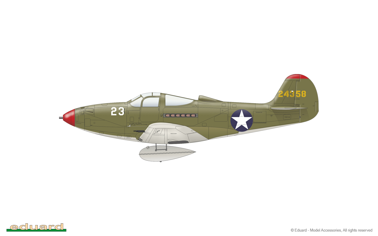 Eduard Kit 1:48 Weekend P-39K/N Airocobra EDK84161 