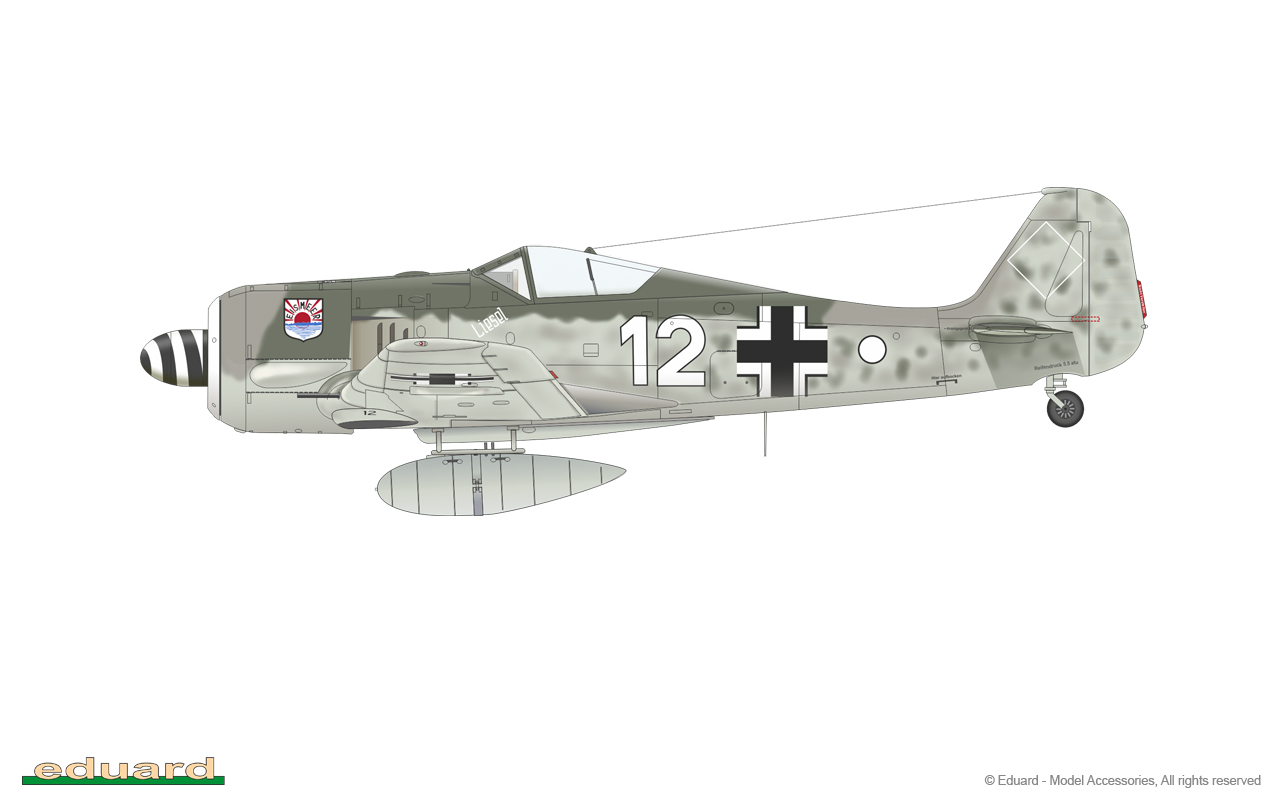 Eduard Brassin 1/48 Focke-Wulf Fw-190A-3/Fw-190A-4 Propeller # 648366 