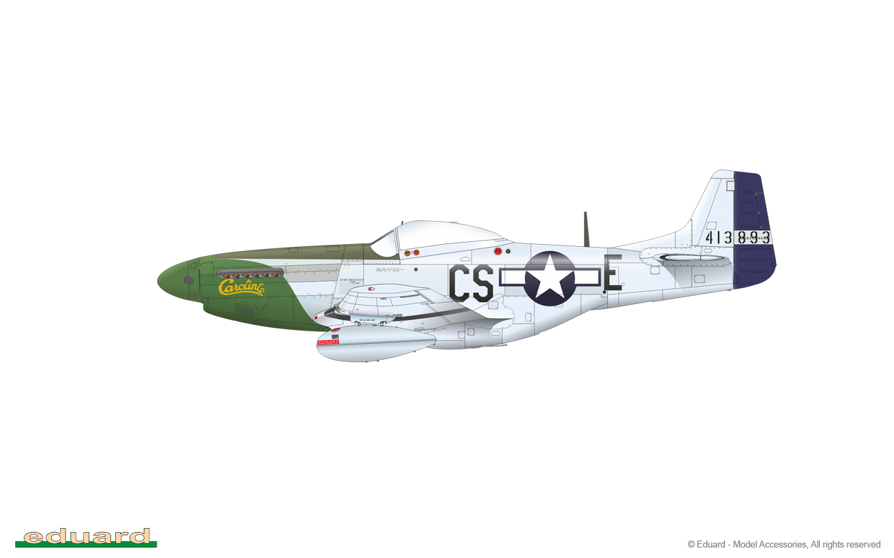 Eduard 1/48 Limited Edition US Army Air Corps P-51D-5 Chattanooga Choo Cho