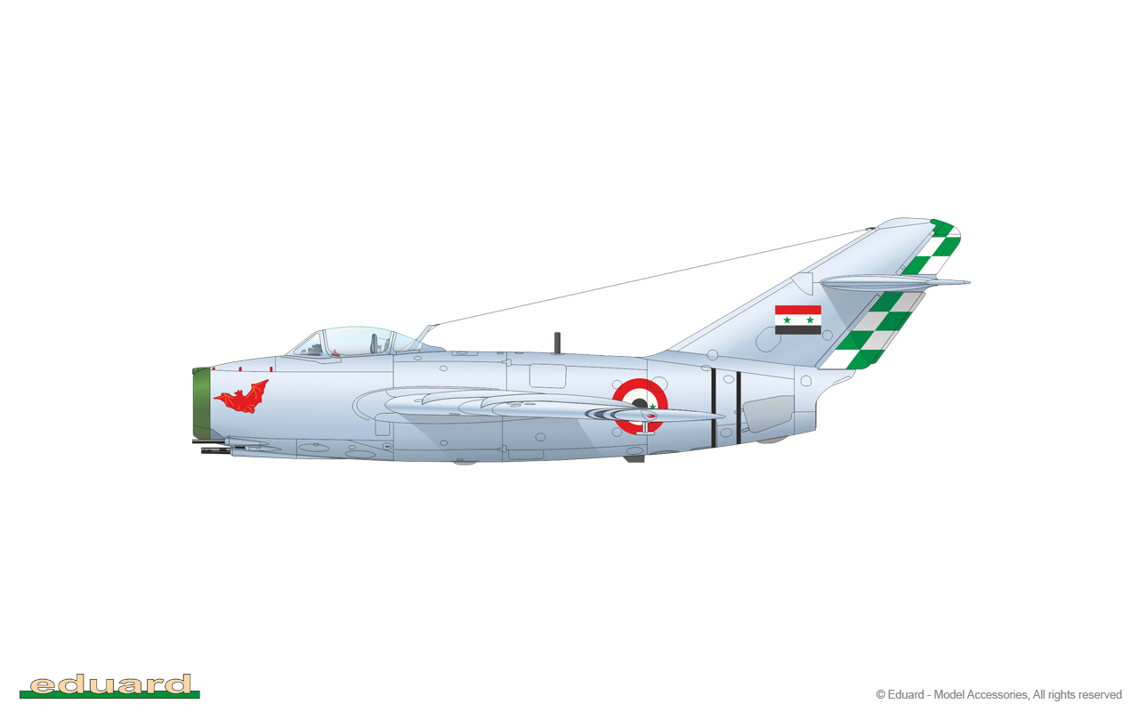 Details about   1/144 Eduard #4445 MiG-15bis 