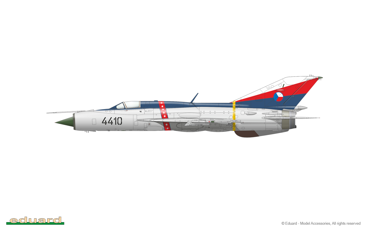 RV Aircraft 1/72 MiG-21 PFM plastic kit LIMITED 