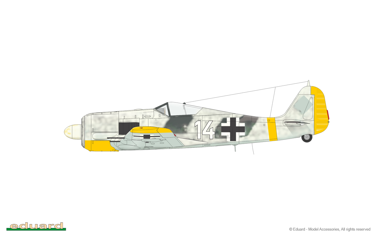 Eduard 1/48 Focke-Wulf Fw-190A-6 ProfiPACK Edition # K82148 