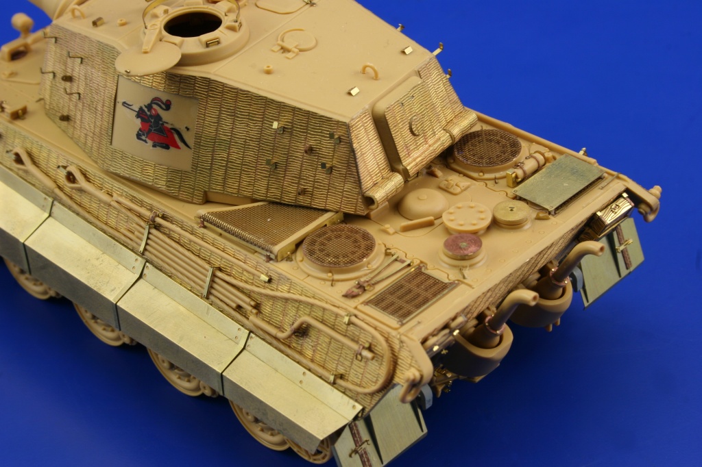 Eduard Accessories   TP003 King Tiger Model Accessories Photo Etch Kit by Tamiya