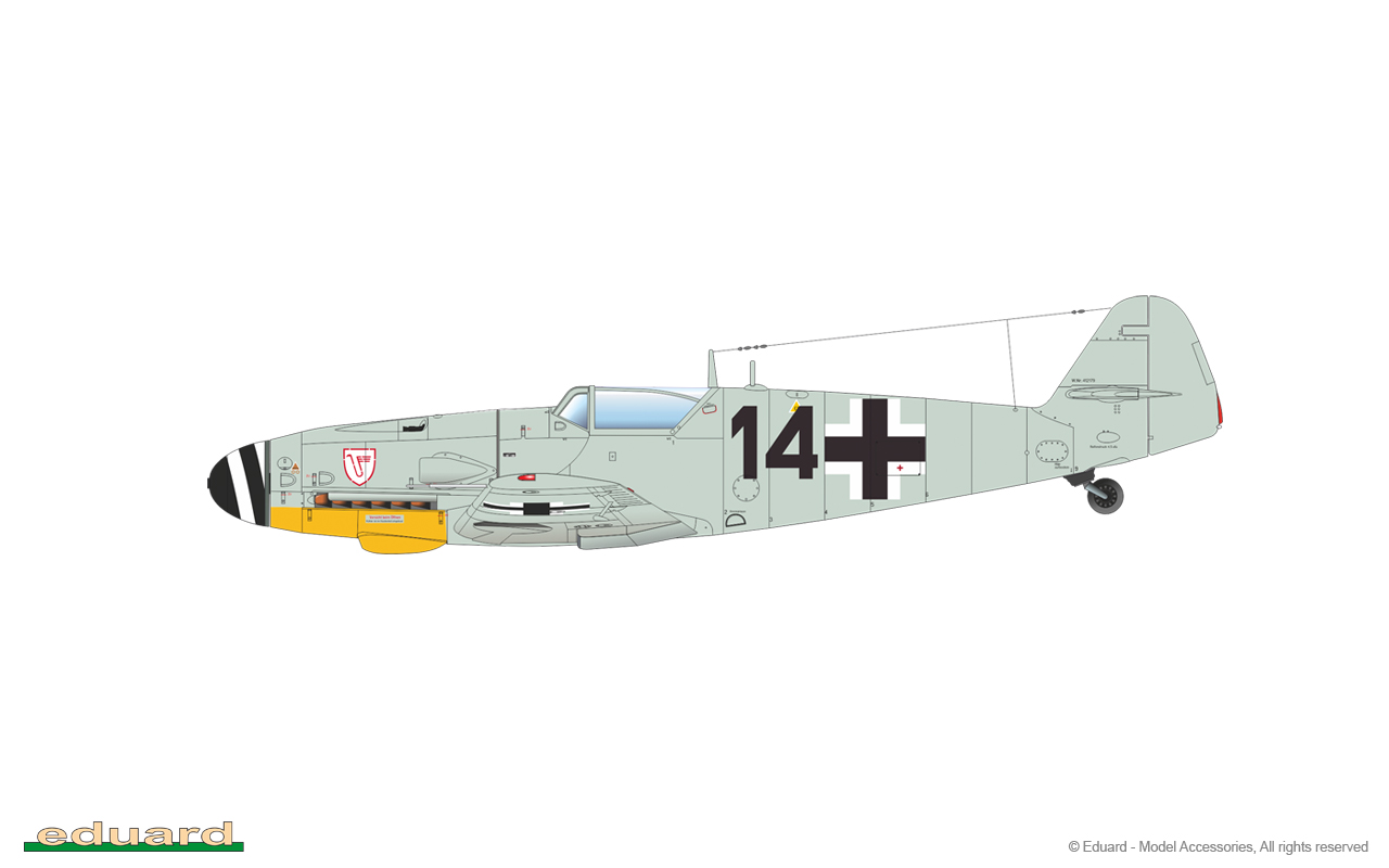 Eduard EDK84173 Kit 1:48 Weekend-Bf 109G Various