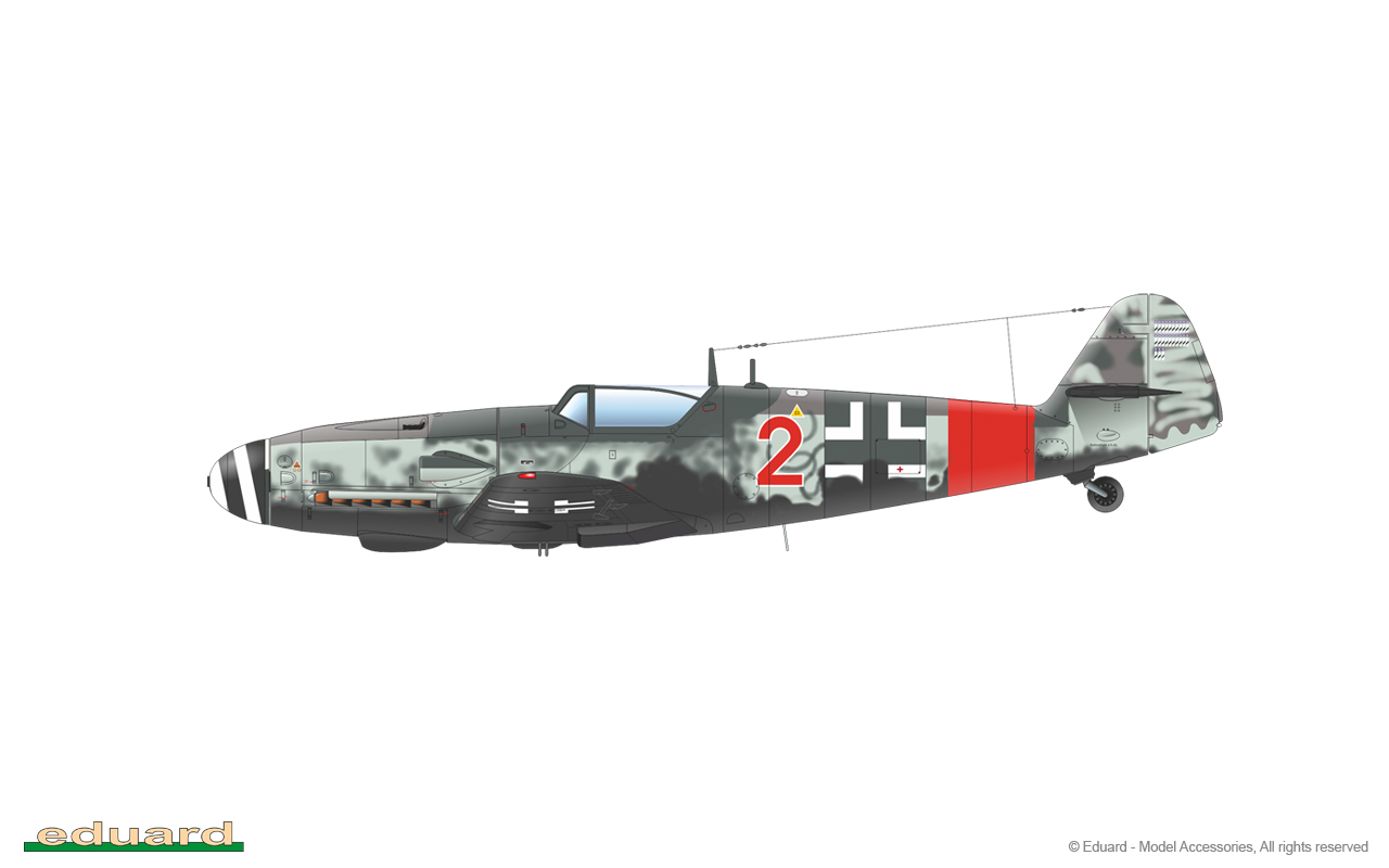 Eduard Eduard Eduaex583 Bf 109g-6 1/48 