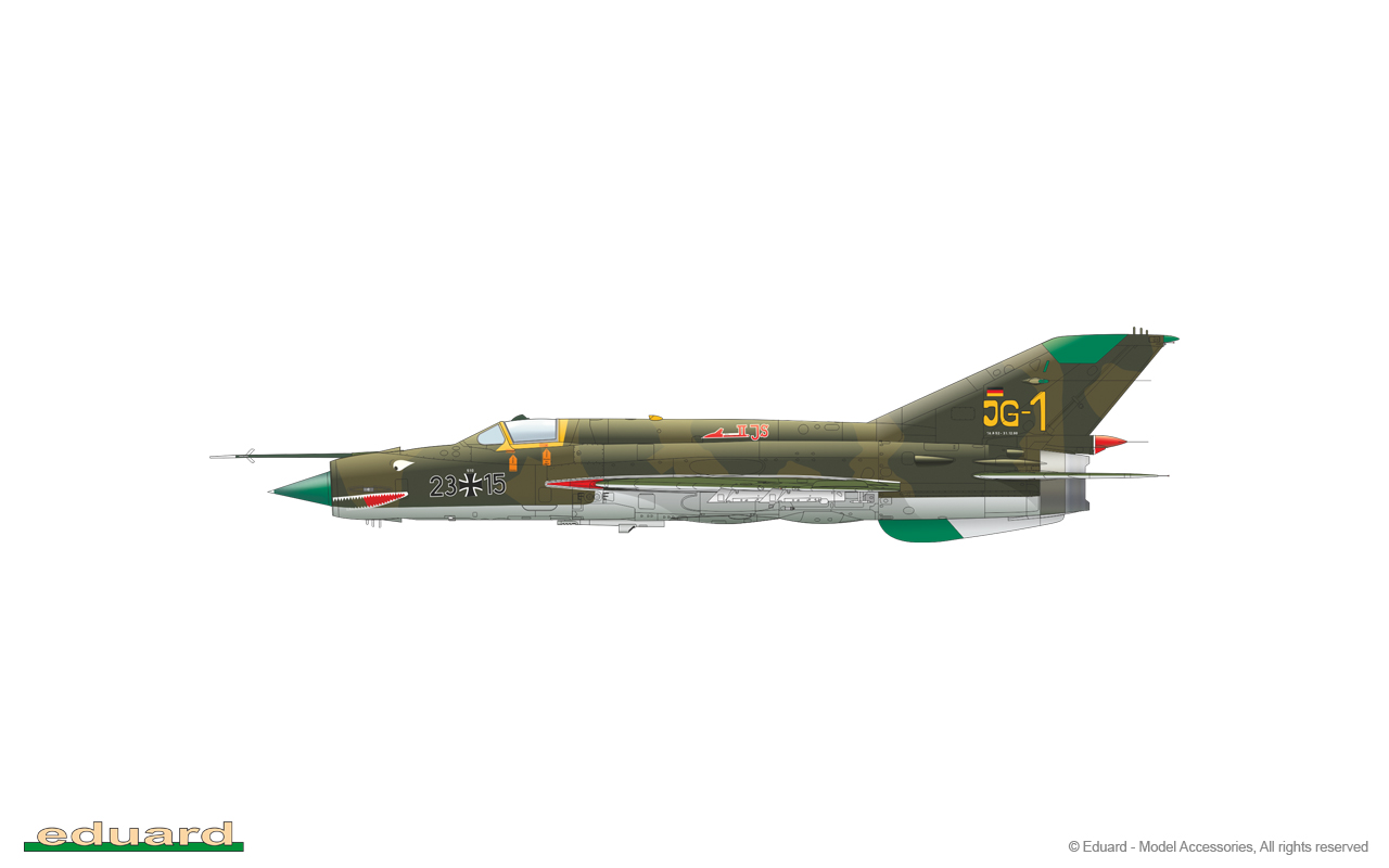 Quickboost 48886 1/48 Resin Mikoyan MiG-21MF correct radome Eduard 