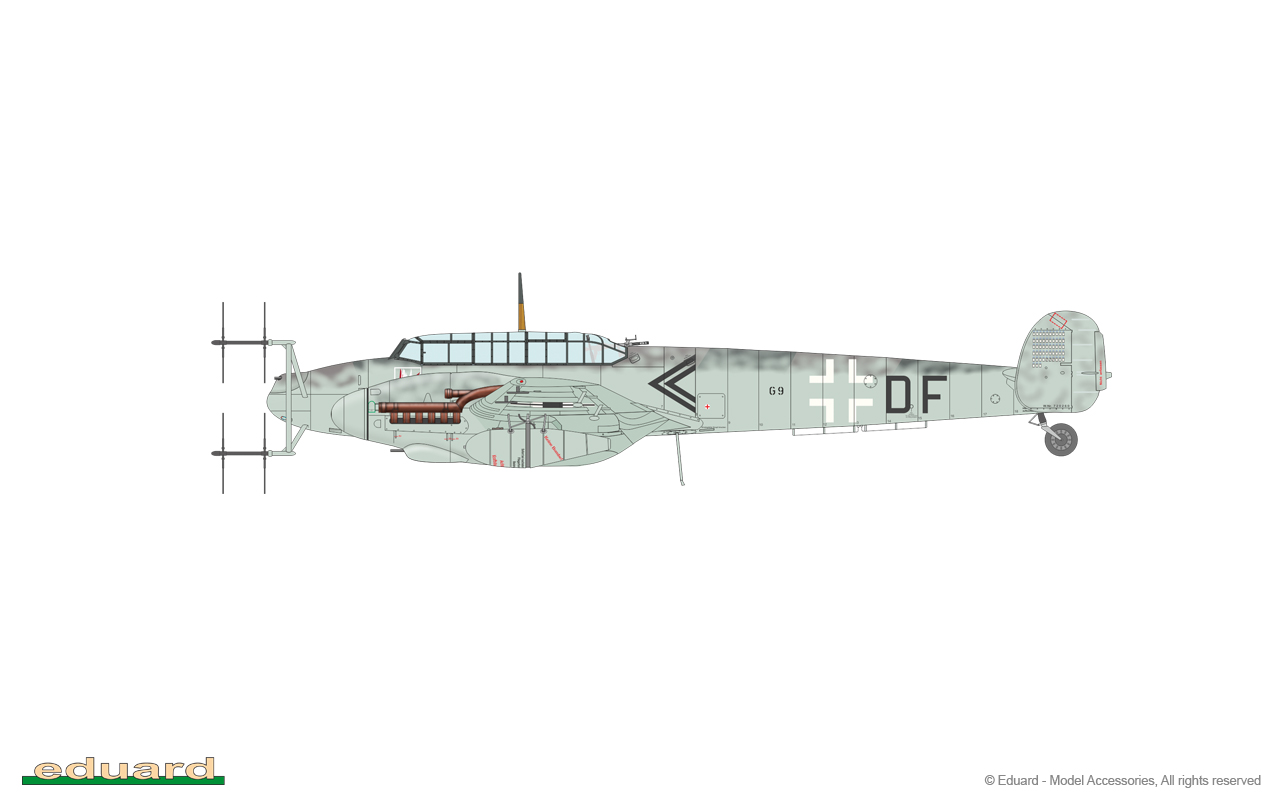 Bf 110G-4 1/72 - WNr. 720260, Oblt. Heinz-Wolfgang Schnaufer, Stab IV./NJG 1, Saint Trond, Belgium, April 1944
