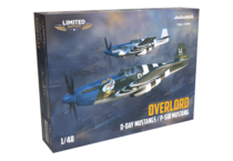 OVERLORD: D-DAY MUSTANGS  / P-51B MUSTANG  DUAL COMBO 1/48 