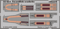 Swordfish seatbelts 1/32 