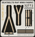 Seatbelts RAF WWII FABRIC 1/32 