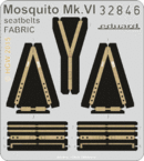 Mosquito Mk.VI seatbelts FABRIC 1/32 