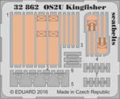OS2U Kingfisher seatbelts 1/32 