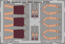 Seatbelts Italy WWII fighters STEEL 1/32 