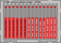 Remove Before Flight STEEL 1/32 