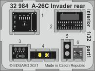 A-26C Invader rear interior 1/32 