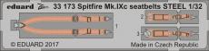 Spitfire Mk.IXc seatbelts STEEL 1/32 