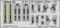 F-5F seatbelts STEEL 1/32 