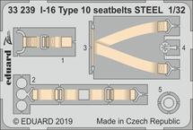 I-16 Type 10 seatbelts STEEL 1/32 