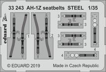 AH-1Z seatbelts STEEL 1/35 