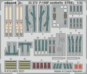 F-100F seatbelts STEEL 1/32 