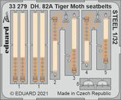 DH. 82A Tiger Moth seatbelts STEEL 1/32 
