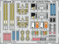 F/A-18F seatbelts STEEL 1/32 