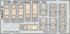 TBD-1 seatbelts STEEL 1/32 