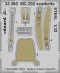 MC.202 seatbelts STEEL 1/32 