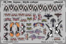 Fauna - birds - colour 1/35 