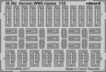 German WWII clamps 1/35 