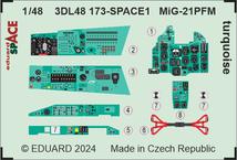 MiG-21PFM turquoise SPACE 1/48 
