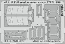 F-16 reinforcement straps STEEL 1/48 
