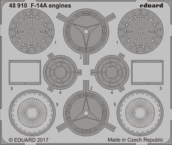 F-14A engines 1/48 