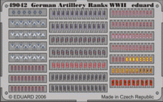 German Artillery Ranks WWII 1/48 