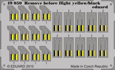 Remove Before Flight - yellow/black 1/48 