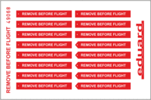 Remove Before Flight  FABRIC 1/48 