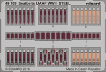 Seatbelts IJAAF WWII STEEL 1/48 