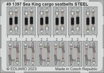 Sea King HU.5 cargo seatbelts STEEL 1/48 