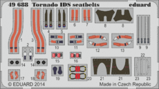 Tornado IDS seatbelts 1/48 