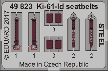 Ki-61-Id seatbelts STEEL 1/48 