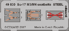 Su-17 M3/M4 seatbelts STEEL 1/48 